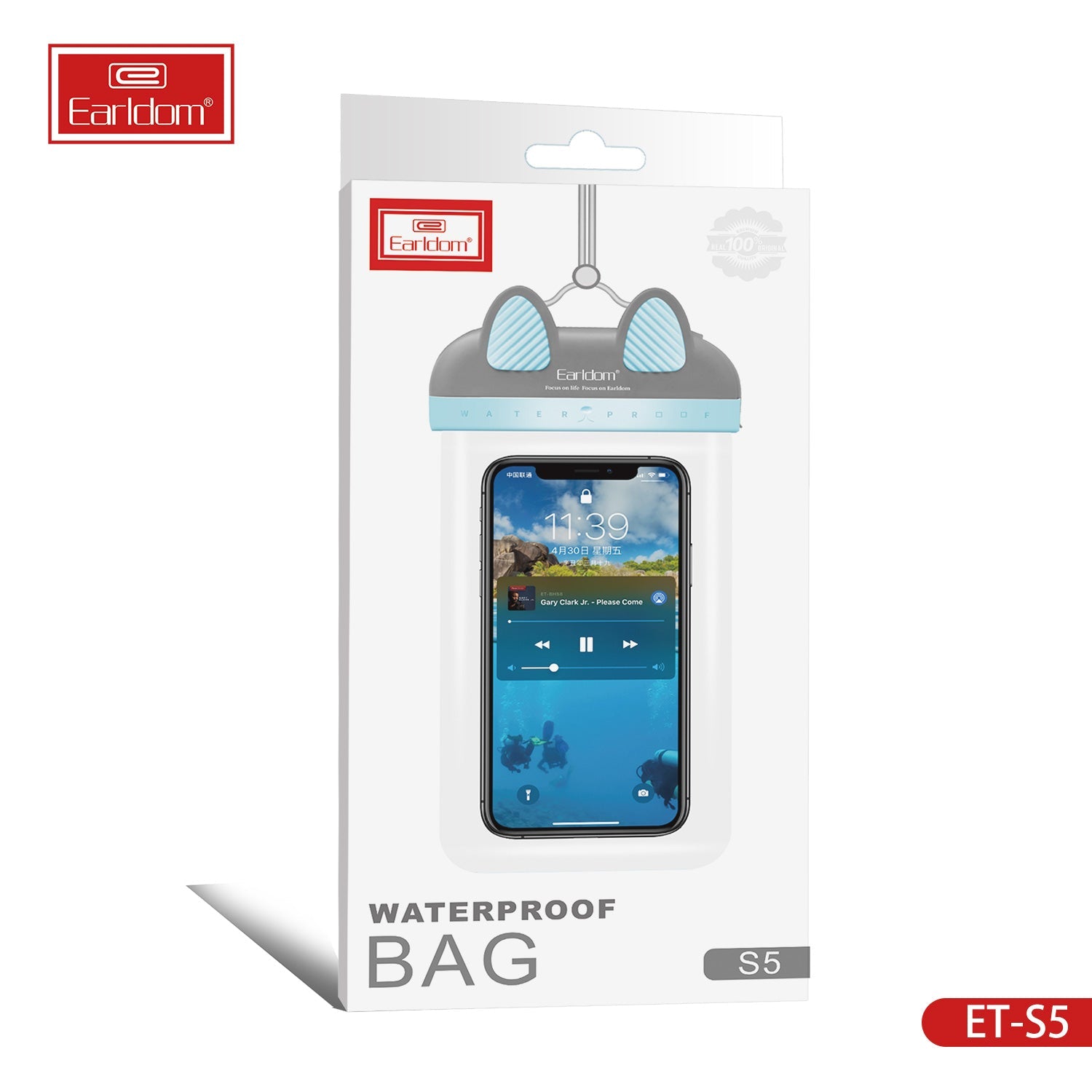 ET-S5 Waterproof bag grey ET-S5 Waterproof bag grey
